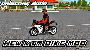 The fact that the bus will travel on the roads of indonesia. Ktm Rider Mod By Team Tbs