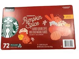They're bold and beautiful, with no caffeine, yet the coffee. Starbucks Pumpkin Spice Coffee K Cups 72 Ct Shelhealth