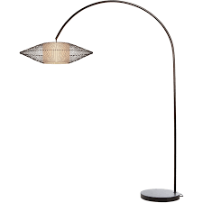 Amore 86 led arched floor lamp with dimmer, 5000 lumens. Kai Arc Floor Lamp By Kenneth Cobonpue Laki 2878