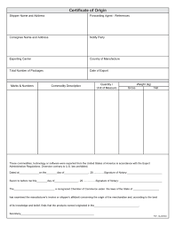 Contracts for the united states. 30 Printable Certificate Of Origin Templates 100 Free á… Templatelab