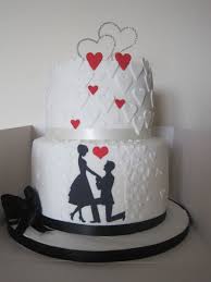 Engagement cakes can be a great way to boost festive cake sales especially when the margin on christmas the cupid's arrow cake is a really fun cake idea and bound to entertain all the party guests. Silhouette Engagement Cake Engagement Cake Design Silhouette Cake Engagement Party Cake
