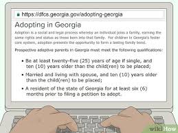 Check spelling or type a new query. How To Adopt A Child In Georgia With Pictures Wikihow