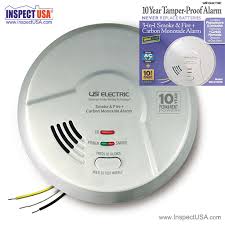 Smoke & carbon monoxide detectors. Wall Ceiling Co Fire Smoke Alarm Mic1509s Electric Inspectusa Com