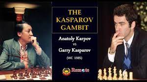 Read about the two matches as they happened. The Kasparov Gambit Karpov Vs Kasparov Wc 1985 Youtube