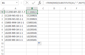 Now, what if you wanted to remove just the first '@' symbol from each cell, instead of allinstances of them? Remove Specific Characters From A String In A Cell Stack Overflow