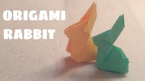 How to origami a bear: Origami For Kids Origami Rabbit Origami Animals Youtube
