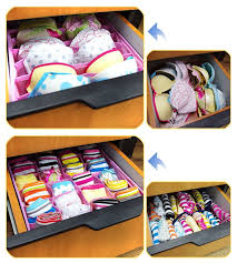 Multifunctional diy plastic 5 cells storage box underwear. Pin On Get Organized
