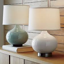 Merie Ivory Table Lamp With Outlet Table Lamps Living Room Blue Table Lamp Lamps Living Room