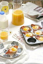 Tartaletas De Huevo Y Tocino Recetas Para Cocinar Recetas Con Huevo Recetas