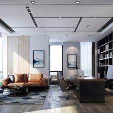 12 Office Interior 3d Models Office Ceiling Design Office Cabin Design Private Office Design