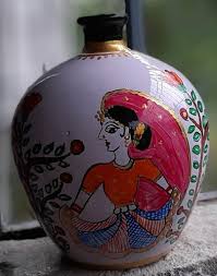 Painting a terracotta pot is an easy afternoon project with these five steps. Hand Painted Madhubani Painting Terracotta Pot For Interior Decor Rs 500 Piece Id 22807560691