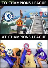 The uefa champions league soccer tournament will kick off its knockout phase on february 16. Arsenal Champions League Meme
