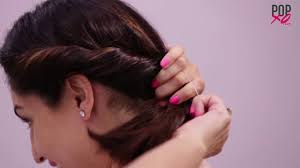 Entdecke rezepte, einrichtungsideen, stilinterpretationen und andere ideen zum ausprobieren. 3 Pretty Bun Hairstyles For Short Hair Popxo Youtube