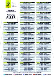 Autant de dynamiques différentes, et de mercatos variés. Ligue 1 Le Calendrier 2019 2020 Le Quotidien Du Foot