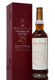 Macallan 25 Year Old Anniversary Malt Sherry Oak In Red Box Thewhisky Sg
