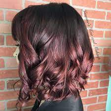 Dark Brown To Red Balayage Short Hair Balayage Brown Hair Dye Dark Brown Hair Balayage
