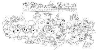 Ladybug and cat noir coloring pages. Zombies Vs Plants Coloring Pages Print For Free Pictures From The Game