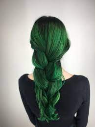 Makeover Diy Blah To Emerald Green Green Hair Dye Green Hair Emerald Green Hair