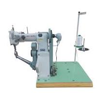 Máquina de costura para braço balanço, máquina esportiva para costura com  sola de sapato, linha dupla, máquina de costura lateral de parede