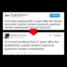 Here you can see the best tweets of bongbong marcos, take a look at his statistics on twitter or register to see your best tweets. Ferdinand Marcos Jr S Tweet Gets Parodied Philippines