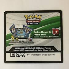 If you have also comments or suggestions, comment us. Emailed 50 Xy Phantom Forces Codes Pokemon Tcg Online Booster In Game Fast Pokemon Trading Card Game Collectible Card Games