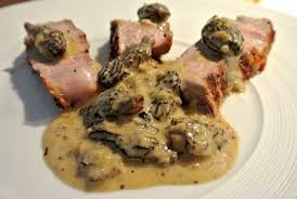 Bonjour Alsace Kalbskotelette Mit Morchelrahmsauce Essen Lebensmittel Essen Rezepte