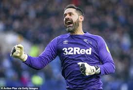 #also is kevin really that boring??? Transfer News Manchester City In Talks To Sign Experienced Derby Goalkeeper Scott Carson On Loan Daily Mail Online