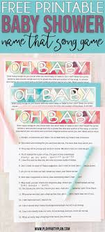 Reward your friends and family with baby shower gifts worth holding onto. Free Printable Baby Shower Songs Guessing Game Play Party Plan