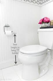 Must Have Measurements For Your Bathroom Towel Bar Height Toilet Paper Holder Height More Driven By Decor Bathroom Toilet Paper Holders Bathroom Towel Bar Toilet Paper Holder