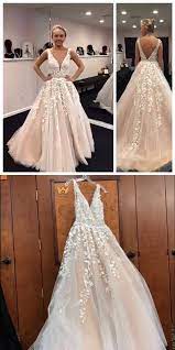 Long Wedding Dress Champagne Wedding Dress Lace Appliques Wedding Dress 2017 Wedding Dress Wedding Dresses Cheap Prom Dresses Long Cheap Prom Dresses