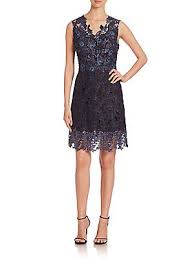 Elie Tahari Savon Lace Dress Navy Dresses Lace Dress Womens Dresses