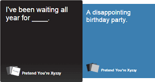 This webapp is still in development. Cards That Won Against Humanity