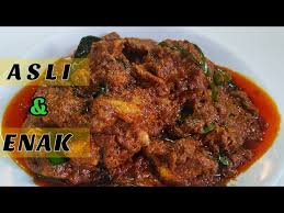 Resep rendang identik dengan hari raya keagamaan seperti idul adha dan idul fitri. Rendang Ayam Mudah Dan Sedap Tanpa Serbuk Rendang Litetube