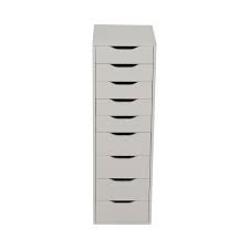 There's a choice of colors and you'll even find options with drawers. 80 Off Ikea Ikea White Nine Drawer Tall File Cabinet Storage