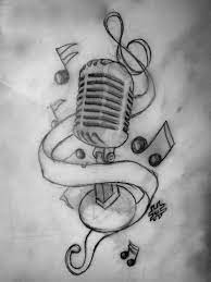 35 Dumbfounding Best Pencil Sketch Drawings To Practice Music Notes Drawing Music Drawings Pencil Art Drawings