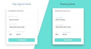 Here is a great tutorial on how to make a card float from the palm of your hand. Float Label Pattern In Ux Form Design By Canvasflip Ux Planet