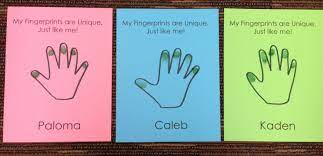 All About Me I Am Special Craft I Am Unique Fingerprint Craft Please Visit Www Letsgetreadyforkindergarten C Toddler Crafts Fingerprint Crafts I Am Special