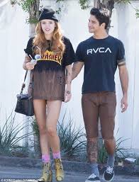 How did bella thorne and tyler posey start dating? Bella Thorne Grabs Lunch With Boyfriend Tyler Posey Bella Thorne Bella Thorne Style Thrasher Shirt