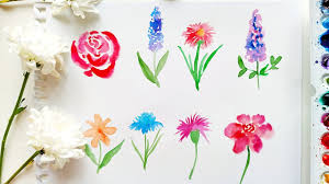 This is a lovely watercolor book that focuses on painting flowers and foliage. How To Paint Loose Watercolor Flowers Painting Tutorial For Beginners Watercolor Asmr Youtube