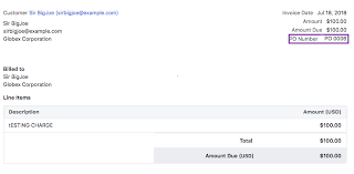 We did not find results for: Purchase Order Number Chargebee Docs