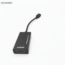 2 In 1 Type C Micro Usb To Hdmi Adapter For Tv Monitor 1080p Hd Hdmi Audio Video Cable Converter For Samsung For Xiaomi Review Video Cable Hdmi Micro Usb