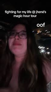 contrary to this video evidence, i had the time of my life. this was me  like 30% of the time. i just love jhene so i definitely was crying outta  joy. sometimes the only way out is through, and jhene ...