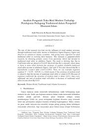 Antara lain, kesultanan perlak, kerajaan islam samudra pasai dengan raja pertama malikus shaleh, gowa (sultan alaizidin al awwal), kesultanan tamiang, pedir dan. Pdf Analisis Pengaruh Toko Ritel Modern Terhadap Pendapatan Pedagang Tradisional Dalam Perspektif Ekonomi Islam