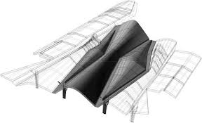 Three Dimensional Transofmation Roof Design Marketing Building