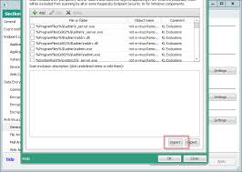 Kes Exclusions How To Set Exclusions For Folder File Or Application Secureblog Eu Personal Blog