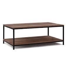 Featuring a stunning hammered texture and simple metal frame, our coffee table is the perfect place to display a vintage vase of flowers, framed photos, or an artful array of books. Buy Artiss Coffee Table Wooden Rustic Vintage Storage Shelf Metal Frame Black By Artiss