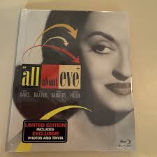 All About Eve (Blu-ray Disc,) Ltd Edition. Exclusive Photos & Trivia. SEALED