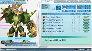 Titamon - Digimon - Digimon Story: Cyber Sleuth Hacker's Memory & Complete  Edition - Grindosaur
