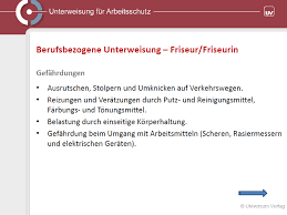 Unterweisung Friseur Friseurin Sofort Download