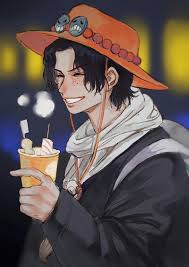 Angst with a happy ending; Portgas D Ace One Piece One Piece Ace One Piece Fanart One Piece Anime